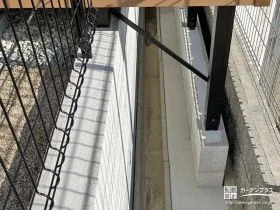 強固な土留めで快適で安心のウッドデッキ基礎工事[施工後]