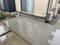 お掃除も簡単な、土間コンクリートで舗装したお庭