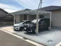 毎日の生活に上質な快適さと癒しを与えるシンプルモダンな新築外構