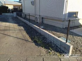 快適な暮らしをサポートする境界フェンス[施工後]