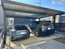 大切な愛車を守るスタイリッシュなカーポート[施工後]