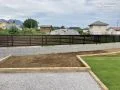 ナチュラルなオレンジ色のレンガが可愛らしい花壇