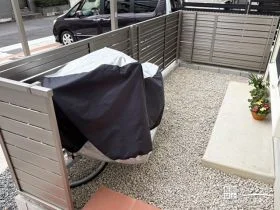 前庭の雑草対策[施工後]