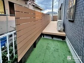 お庭をお子様が気持ち良く遊べる空間へ生まれ変わらせた工事