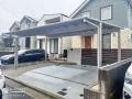 レンガ目地が彩る、温もりを感じる駐車スペース
