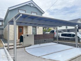 色味にこだわり北欧テイストで彩る温かみのある新築外構