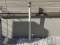 2つの蛇口がついていて便利にお使いいただける立水栓