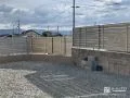 内側から見たフェンス