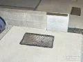 コンクリートブロックで境界を区切り整った印象に