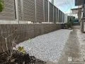 お手入れが楽になったフェンス沿いスペース
