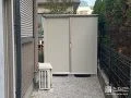 防災用品等の収納に役立つ物置