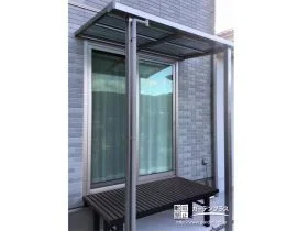 デッキ空間を有効活用するためのテラス屋根[施工後]