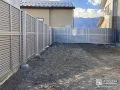 雑草対策を施しプライバシーを守るフェンスを設置したお庭工事