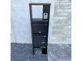 留守中の荷物の受け取りも安心でスマートな機能門柱