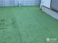 一年中緑鮮やかな景観を楽しめる人工芝のお庭