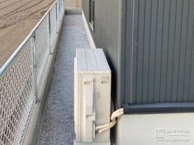 泥はねによる外壁の汚れを防ぐ効果も[施工後]