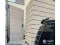 高低差のあるお庭からの転落事故を防止するフェンスと門扉