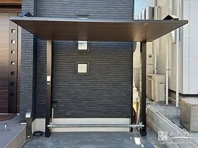 前庭にコンクリートを打ち駐輪スペースに生まれ変わらせた工事[施工後]