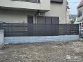 正面から見た目隠しフェンス