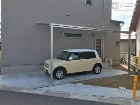 カーポートの代用となるテラス屋根[施工後]