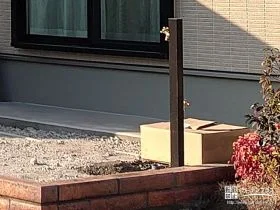 2口仕様で使い勝手の良い立水栓[施工後]