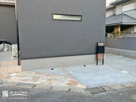 落ち着いた雰囲気に仕上げたファサード[施工後]