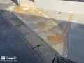 ファサードのアクセントとなる乱形石