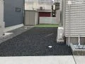雑草対策を施したお庭