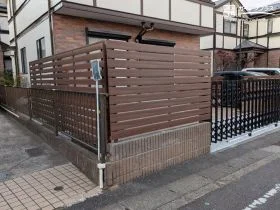 場所に合わせたバランスの良いプライバシー対策[施工後]