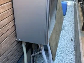 通気性や排水性も確保した犬走り[施工後]