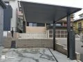 モダンな雰囲気の中にも実用性を備えた新築外構