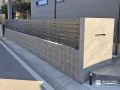外からの視線をしっかり遮る横板デザインの目隠しフェンス