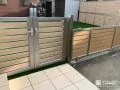 お庭をぐるりと囲ったクローズスタイルのお庭