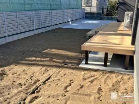 家族だけの時間をのびのびと過ごせるお庭[施工後]