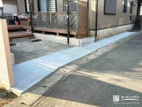 来客時にも頼れる快適な駐車スペース増設リフォーム工事