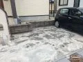 【施工前】拡張前の駐車スペース