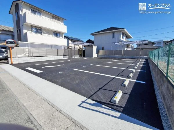 初めて利用する方にも安全に利用していただける駐車場工事