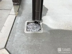 雨の日でも水がたまりにくい工夫[施工後]