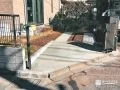 土間コンクリートでスムーズに行き来できるように整えました