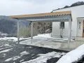 耐久性が高く雪の多い日も安心なカーポートと物置の設置工事