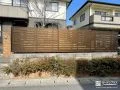 生垣を目隠しフェンスに替えてお手入れを楽にしたリフォーム工事