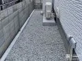 メンテナンスのしやすい犬走り