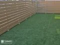 お子様やペットの遊び場としても安心して使えるお庭
