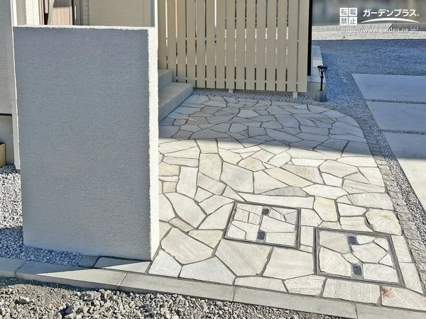 住まいの第一印象を引き立てる明るく開放感のある新築外構