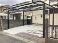明るさをたっぷり取り込むポリカーボネート屋根のカーポート設置工事