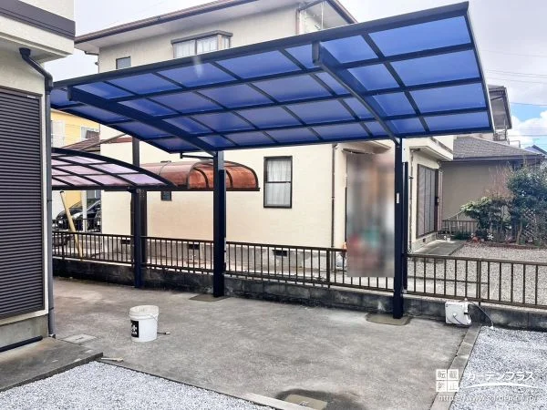 夏場の直射日光を防ぐカーポート