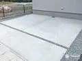 砂利スリットは統一感を演出する駐車スペース