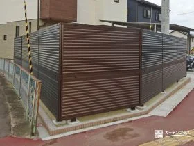 目隠しフェンスで心地よいお庭[施工後]