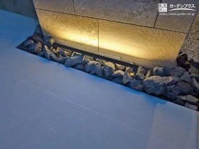 夜も映える、美しさと安心感を添える門周りの照明[施工後]