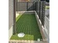 緑豊かで境界のフェンスでプライベート性も向上したお庭工事